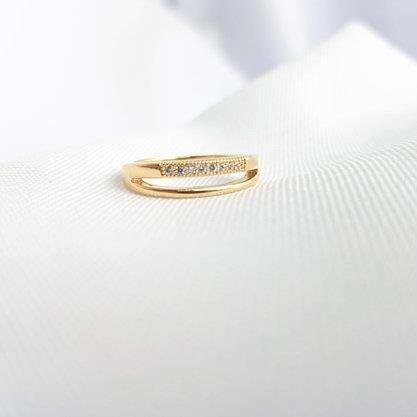 ANEL DUPLO LISO E CRAVEJADO ECOM