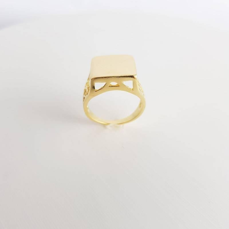 ANEL CHAPA LISA 1,3CM LATERAL DETALHES VAZAD ECOMM