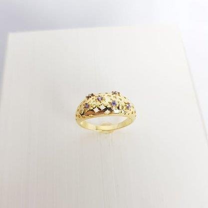 ANEL BALOADO VAZADO EM FORMATOS E ZIRC LILAS ECOMM