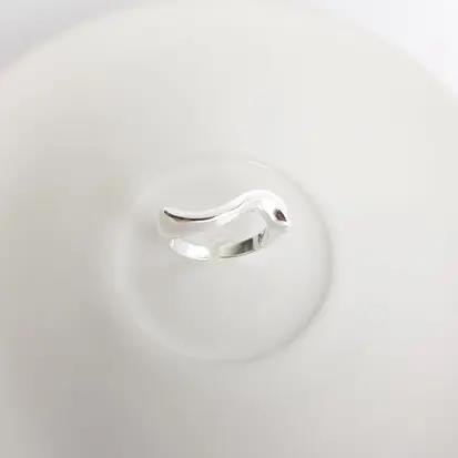 ANEL REGULAVEL FRENTE EM S LISO | BANHO DE PRATA