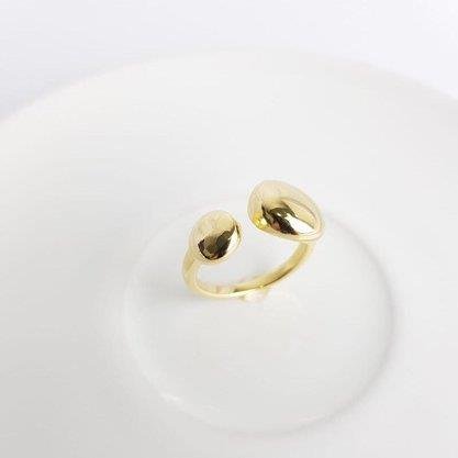 ANEL REGULAVEL/ABERTO PONTA 2 ESFERAS ACHATADAS4