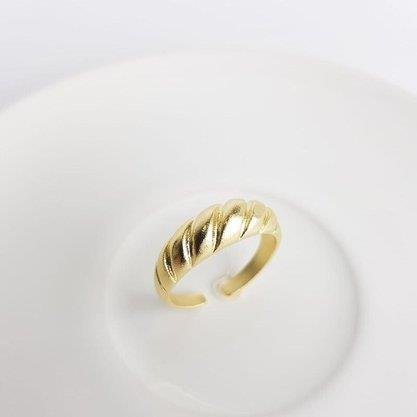 ANEL ABERTO CROSSAINT ACETINADO/BRILHOSO