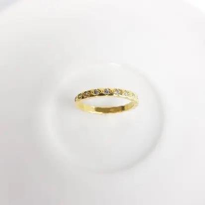 ANEL TODO TRABALHADO EM TRIANGULOS LISOS/CRAV