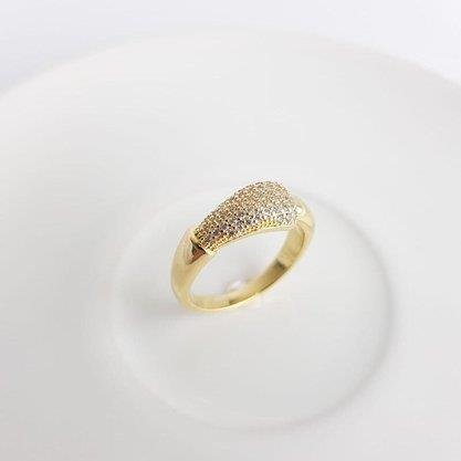 ANEL LATERAL LISO FRENTE EM ESCAMA CRAV