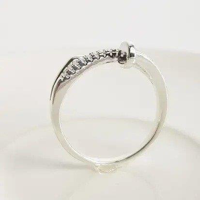 ANEL INSPIRACAO CARTIER MEIO FILETE CRAV B.PRATA