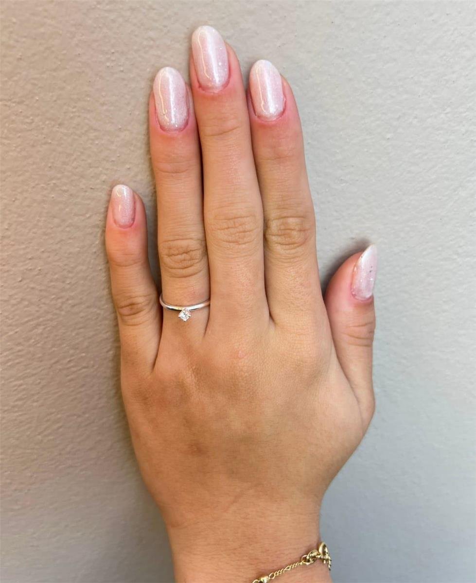 ANEL SOLITÁRIO CRISTAL COM 4 GARRINHAS | PRATA 925