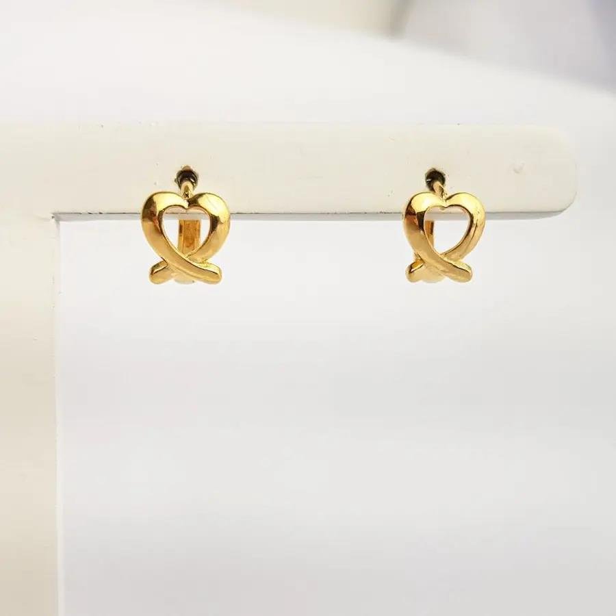 ARGOLA PEQUENA CORACAO VAZADO|1,1CM|BANHADO EM OURO 18K