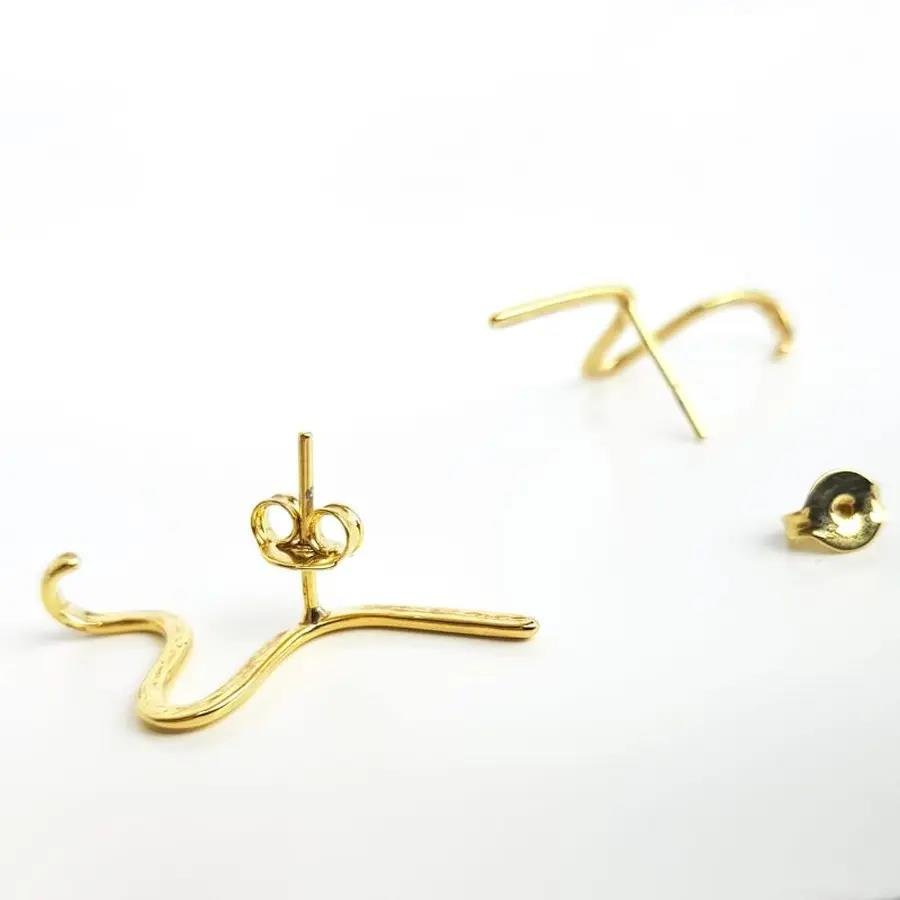 BRINCO COBRA SIMPLES LISA DOURADA| 2,9CM|BANHADO EM OURO 18K