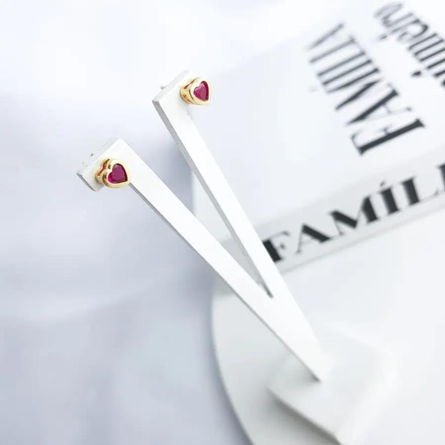 BRINCO REDONDO/CORACA COLOR CRAVEJACAO INGLESA| 6MM| BANHADO EM OURO 18K