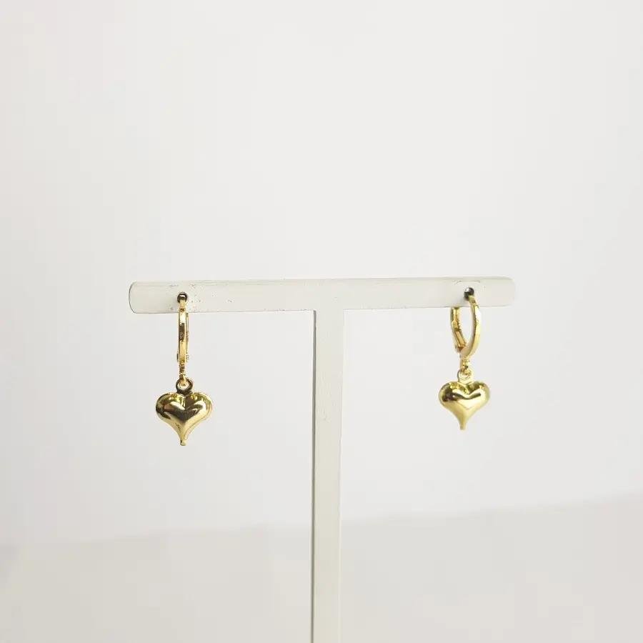 ARGOLA ARTICULADA PG CORACAO 1,1CM OCO LISO