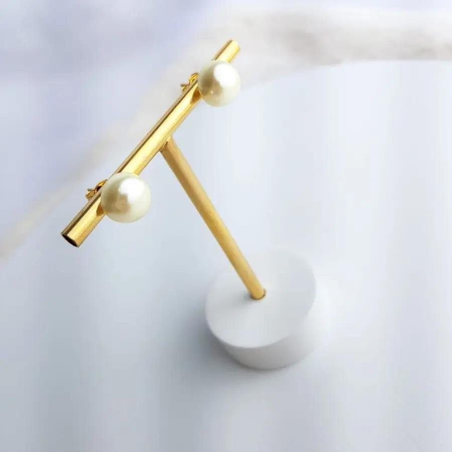 BRINCO PEROLA 9MM C/TARRAXA