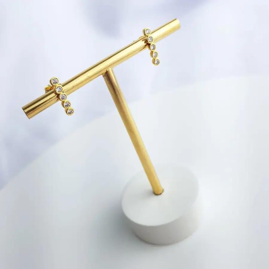 BRINCO CRAVACAO INGLESA 5 ZIRC CRISTAL