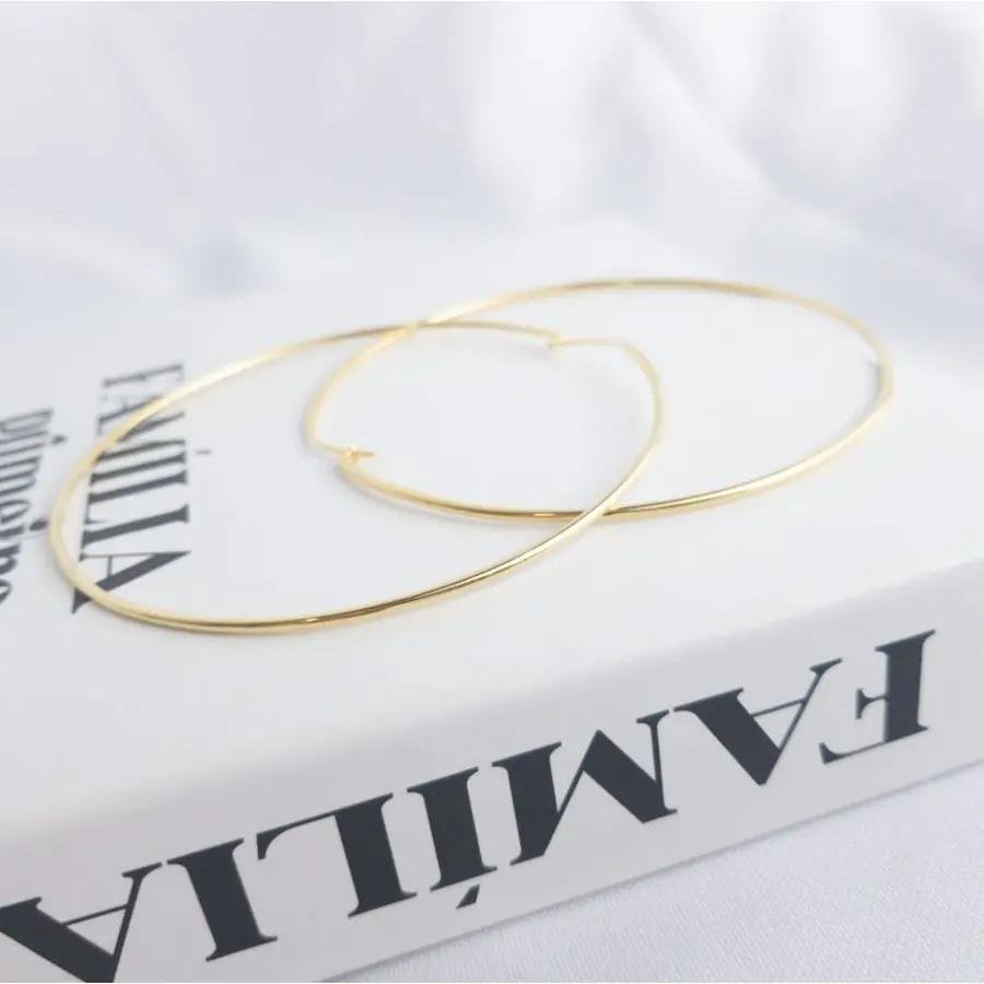 ARGOLA FIO|BANHADO EM OURO 18K