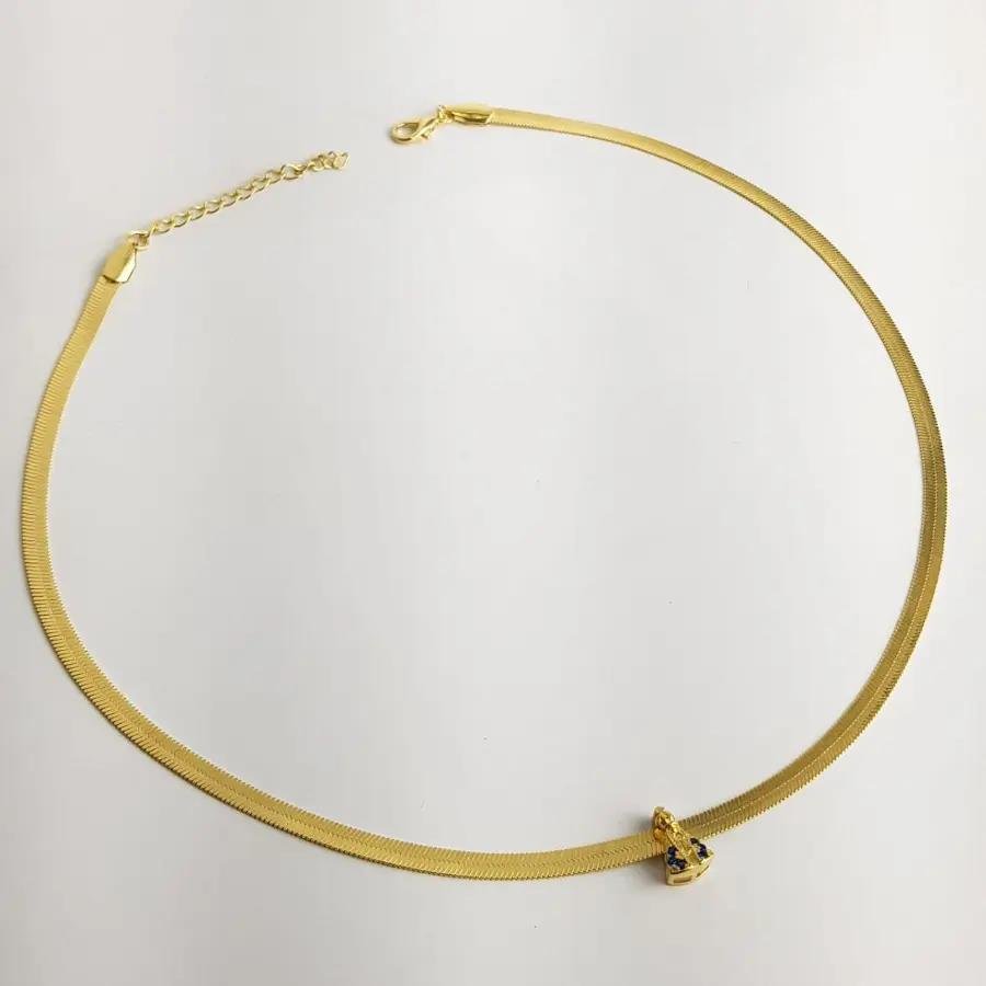 COLAR 40+4,5CM FITA 4MM PG NOSSA SENHORA PASSADOR