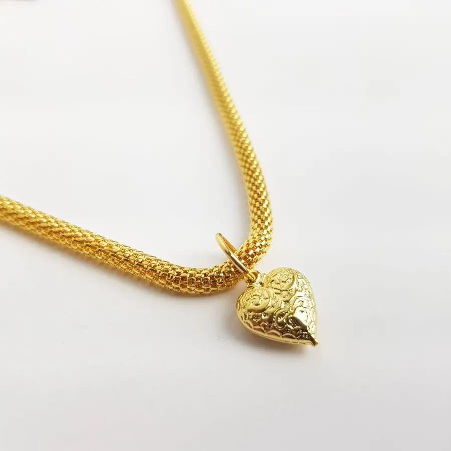 COLAR 40+5CM TUBO OCO FILETES ENCAIXADO PG CORACAO