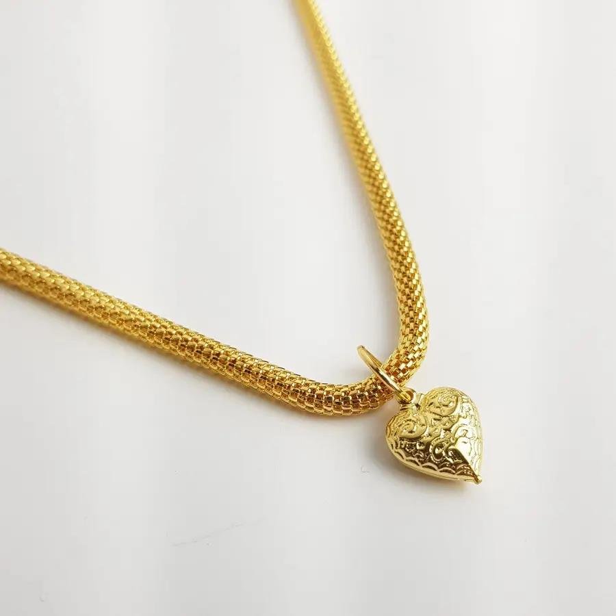 COLAR 40+5CM TUBO OCO FILETES ENCAIXADO PG CORACAO